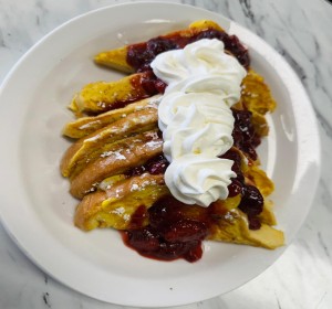 Strawberry French toast